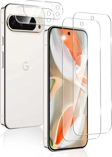 Google Pixel9 Pro XL ガラスフィルム【指紋認証対応】Pixel9 Pro