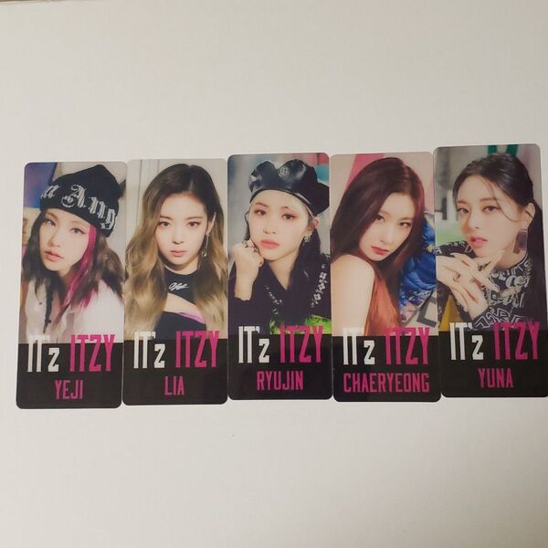 ITZY IT'S ITZY 店舗特典 クリアしおり コンプ HMV