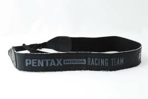 ☆Pentax ペンタックス HONDA RACING TEAM ホンダ レーシングチーム カメラ ストラップ 黒色(ブラック)ショルダー ネック Camera Strap☆