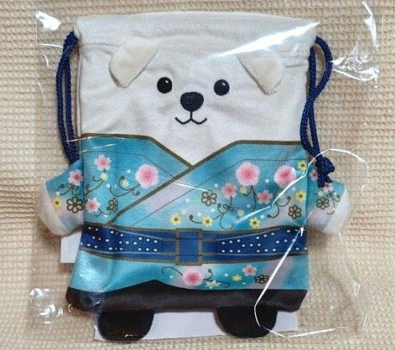 ANA フライトベア巾着 羽生結弦 フィギュアスケート ゆづ くま クマ 熊 北京オリンピック 天と地と 五輪