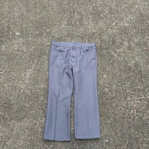 フレアパンツグレー 古着 ヴィンテージ ストレート グレー系