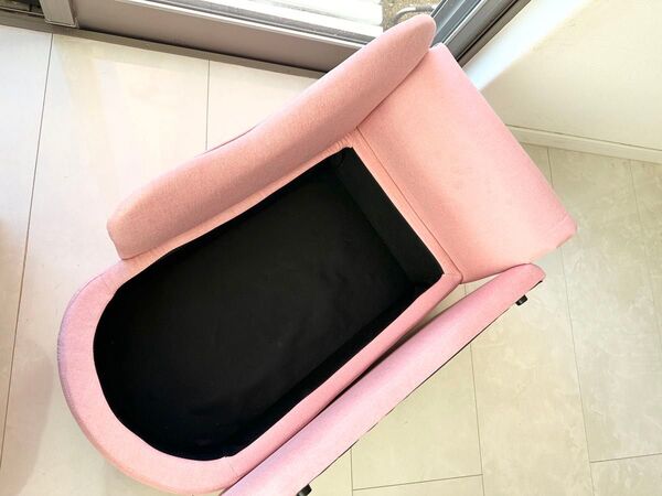 キッズソファ ピンク W790 X D385 X H480 X SH235 ペット用にも!