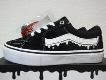 新品箱付 VANS SK8 LOW MXMXM MAGICAL MOSH MISFITS BLACK WHITE バンズ マジカルモッシュミスフィッツ ホワイト 白 V358CF 22.5cm US4.5_画像3