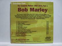 【CD】●プロモ● ★新品未開封★ BOB MARLEY / SELECTIONS FROM THE COMPLETE WAILERS 1967-1972 PART 1 US盤 ボブ・マーリィ_画像2