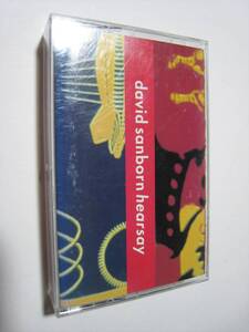 [ cassette tape ] DAVID SANBORN / HEARSAY US version David * sun bo-mhi fading iMARCUS MILLER