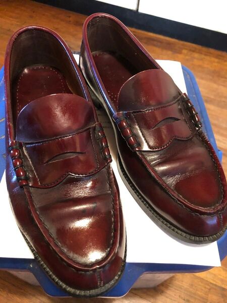 最終価格 ヴィンテージ?オールド REGAL ローファー ワイン 革靴 日本製