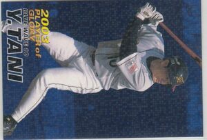 カルビープロ野球カード　2004年　G-12谷佳知　オリックス　インサートカード　プレイヤーズグローリー