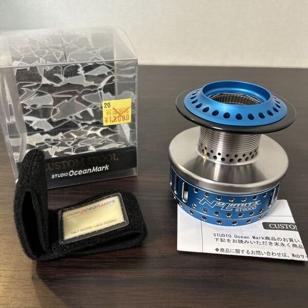 デッドストック 新品 スタジオオーシャンマーク カスタムスプール NO LIMITS ノーリミッツ ST6000 ソルティガ