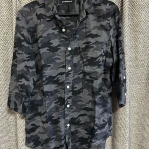 ジャックローズ JACKROSE シャツ 総柄 迷彩 カモ柄