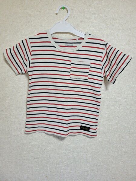 キッズ服 ボーダー 半袖 120センチ