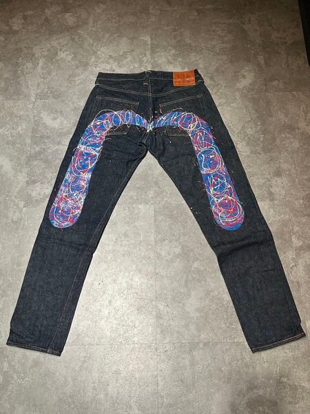 試着程度EVISU jeansno.1 specialオーダー.