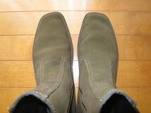 PRADA サイドジップブーツ「calzature uomo」 ブラウン サイズ 8 1/2_画像9