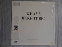 良盤屋 P-0589◆LP◆28-3P-555　ワム! / Wham! /メイク・イット・ビッグ/MAKE IT BIG 来日記念盤 送料480　_画像2