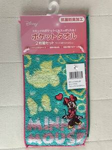 *94 иен * Disney * Minnie Mouse карман полотенце (2 листов комплект комплект ) * Icon витамин рисунок 