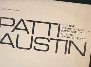  Dunk la12inch*PATTI AUSTIN / Do you love me*picture sleeve*promo only*Quest*