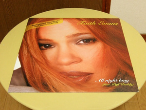 フェイス・エヴァンス Faith Evans / All Night Long (feat. Puff Daddy) 12インチシングルレコード