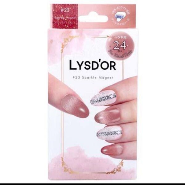LYSD'OR セミキュアジェルシール スパークルマグネット ( 24枚入 )/ リスドール 手用