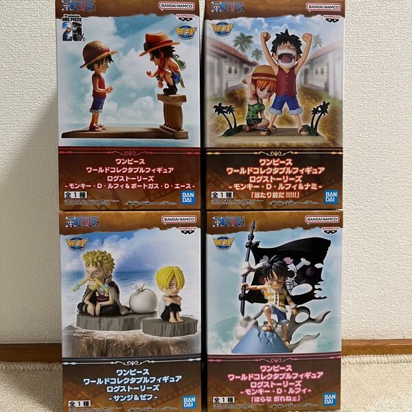 ワンピース ONEPIECE フィギュア サンジ ゼフ ルフィ ナミ ワールドコレクタブルフィギュア ログストーリーズ 当たり前だ