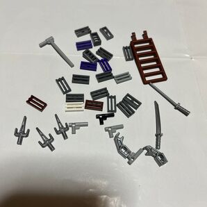 レゴ パーツ タイル 1×2 グリル剣 銃 ハシゴ