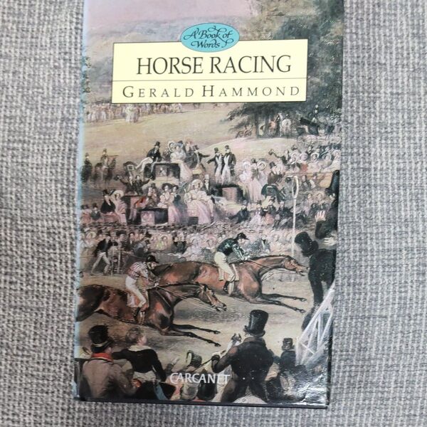 A book of Word HORSE RACING