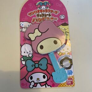 サンリオ チョコレート ハンドミラー マイメロディ マイメロ レア 新品 バンダイ キティ 手鏡