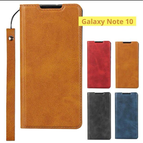 Samsung Galaxy Note 10 ケース ライトブラウン