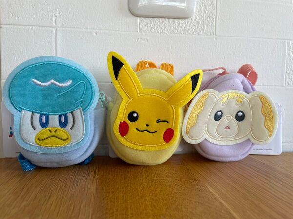 ポケットモンスター ミニリュック型ポーチ vol.5 クワッス・ピカチュウ・パピモッチ
