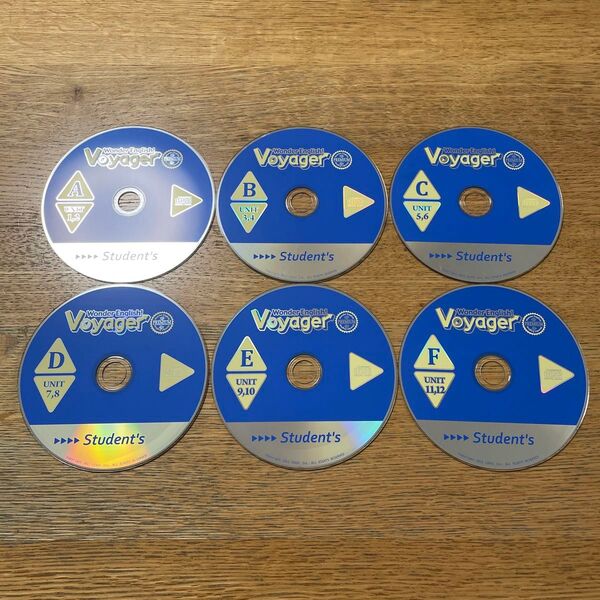 Wonder English! Voyager A〜F CD