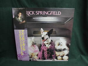 リック・スプリングフィールドRICK SPRINGFIELD/アメリカン・ガールSUCCESS HASN'T SPOILED ME YET●帯付LP