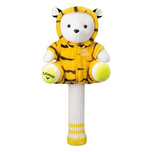 超希少 新品未使用 キャロウェイ ドライバー用カバー ベア 虎柄 クマさん