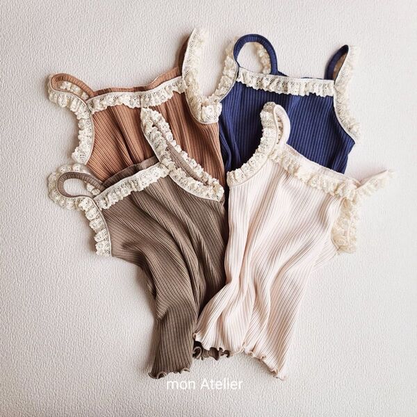 mon Atelier モンアトリエ joy lace camisole ジョイレースキャミソール