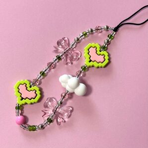 StringTing Heartbreaker pink green