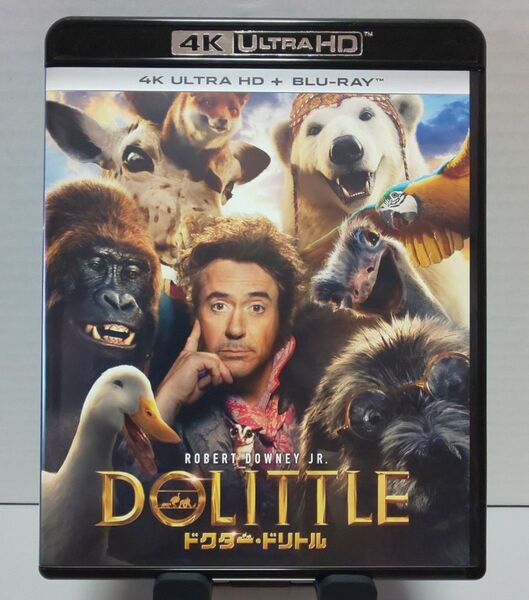 【4KUHD&Blu-ray】ドクター・ドリトル 2枚組 セル版 中古 オマケにDVDドクター・ドリトル1〜5レンタル落ち付き
