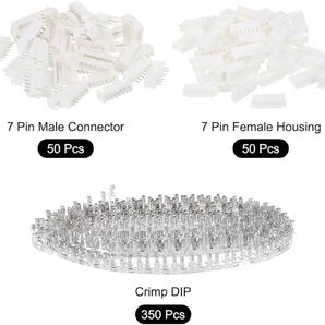 2.54 mmピッチコネクタキット 7ピン オスメスヘッダソケット