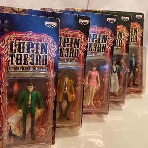 ルパン三世 アクションフィギュア コレクション 5点セット【ルパン三世・銭形警部・峰不二子・石川五ヱ門・次元大介】