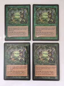 MTG　Birchlore Rangers/樺の知識のレインジャー　(ONS/オンスロート,英) 4枚組(Foil2,Normal2)