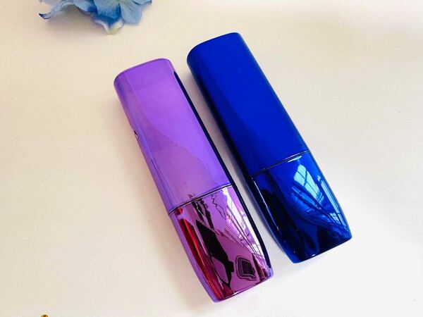 IQOS イルマ i ワン ケース iqosiluma one ケース アイコスイルマワン専用ケース 2個 青とパープル