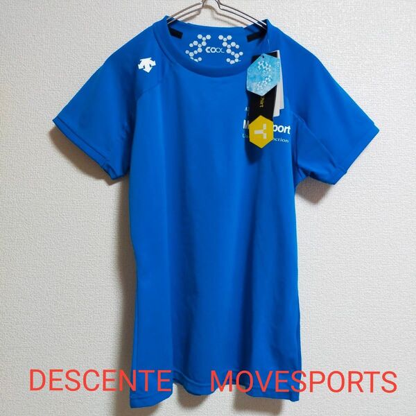 DESCENTE デサントトレーニング タフT COOL 半袖シャツ MOVESPORTS DMWLJA50 ウィメンズ Mサイズ