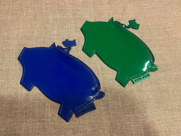 NAF NAF 豚 コインケース 2色セット