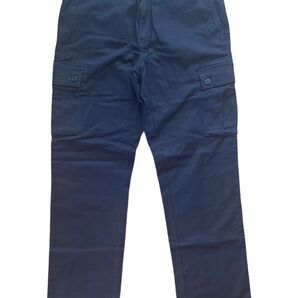 Amazon Essentials カーゴパンツ ストレートフィットストレッチ ネイビー 31W×29L ストレッチ