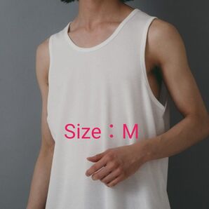 ★新品★brknhome ブロークンホーム ワッフルタンクトップ メンズタンクトップ M