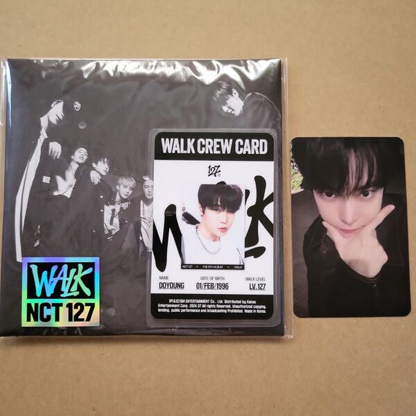 NCT 127 WALK Poster バージョン ドヨン トレカ CD