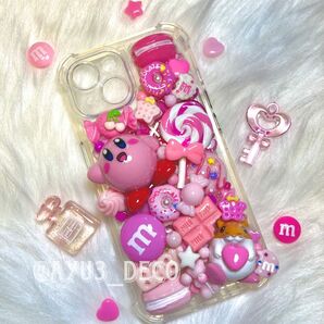 カービィデコ iPhoneケース 【sample:デコ電 デコ電オーダーページ】