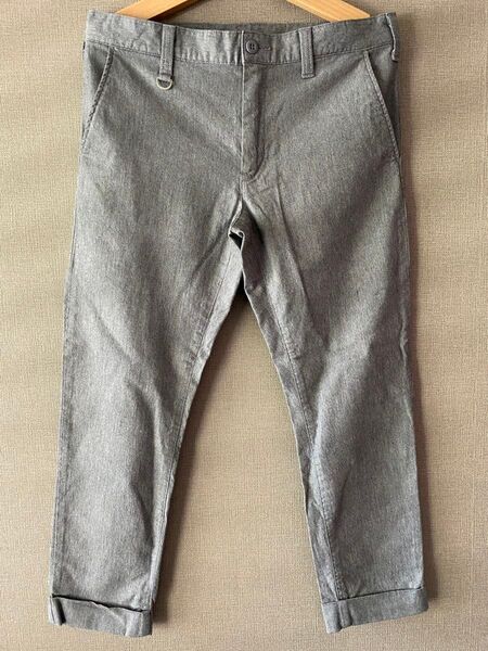 SOPHNET. STRETCH ANKLECUT PANTS S GREY ストレッチアンクルカットパンツ グレー ソフネット