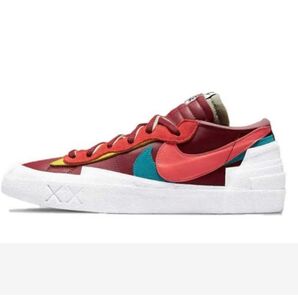 カウズ x サカイxナイキ ブレーザー ロー "パープルダスグ" NIKE サカイ