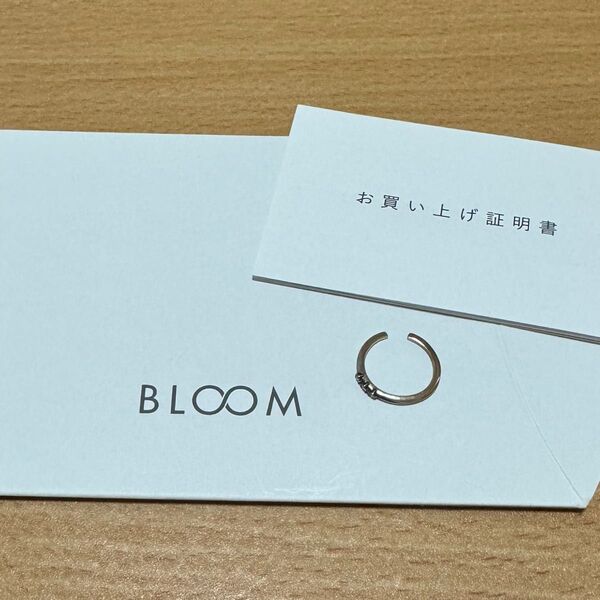 BLOOM イヤーカフ シルバー キュービック