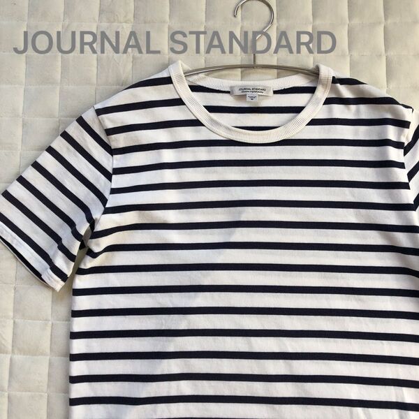 JOURNAL STANDARD ジャーナルスタンダード 半袖 ボーダー ホワイト ネイビー M 定番