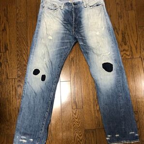 Levi's リーバイス 日本製 505 551ZXX ダブルネーム LVCヴィンテージ 加工 W36