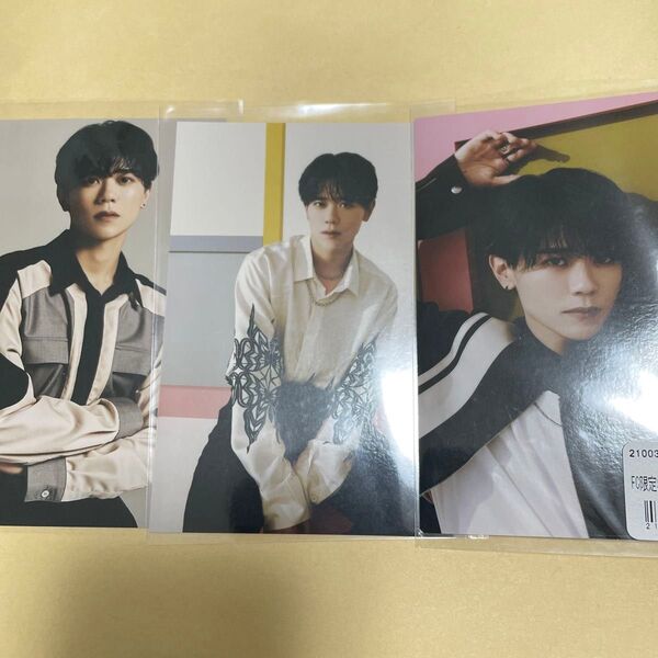 藤牧京介 生写真I 3枚