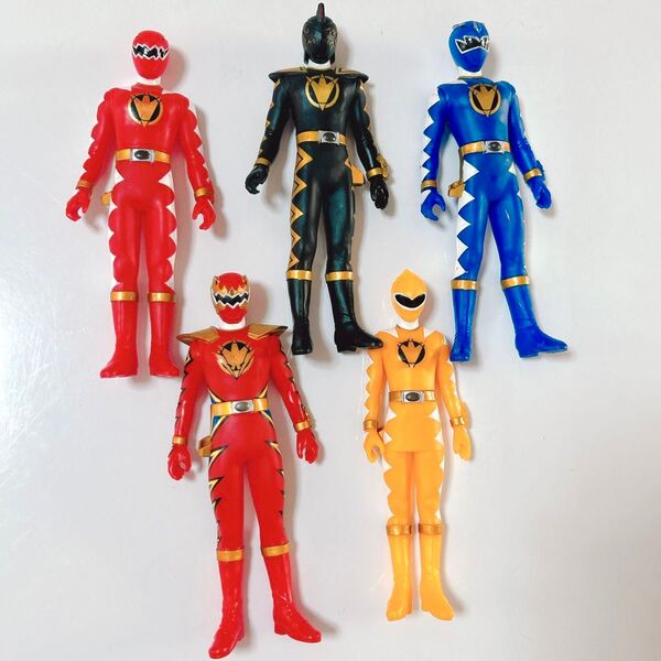 爆竜戦隊アバレンジャー フィギュア 5体 フィギュア